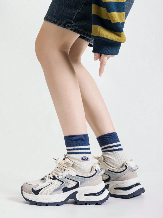 👟✨Sneakers Grises Alan Vincent | Estilo Urbano + Altura