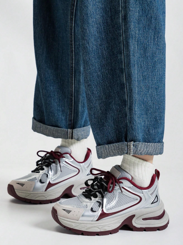 👟✨Sneakers Grises Alan Vincent | Estilo Urbano + Altura