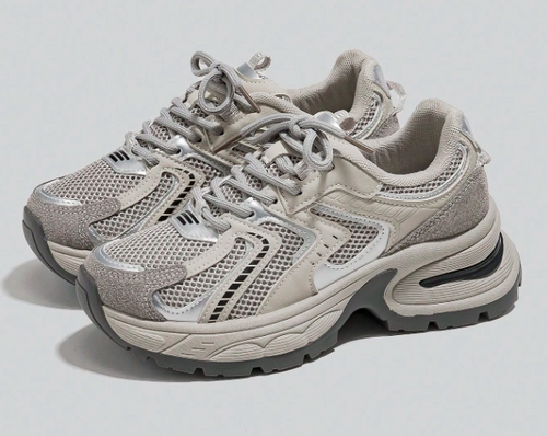 👟✨Sneakers Grises Alan Vincent | Estilo Urbano + Altura