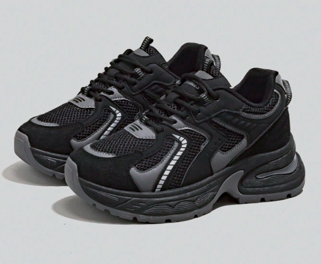 👟✨Sneakers Grises Alan Vincent | Estilo Urbano + Altura